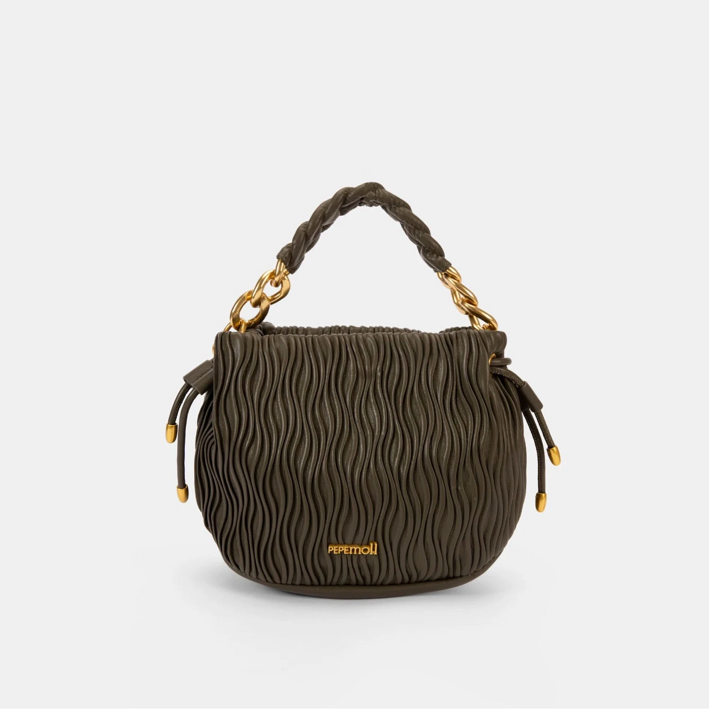 Bolso de Mano con Bandolera Pepe Moll Amalia Verde