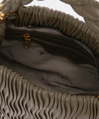 Bolso de Mano con Bandolera Pepe Moll Amalia Verde