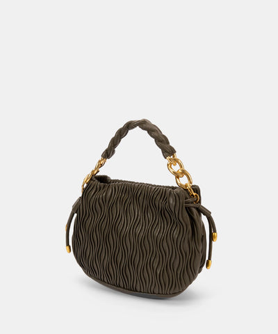 Bolso de Mano con Bandolera Pepe Moll Amalia Verde