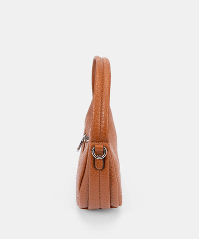 Bolso de Mano con Bandolera Pepe Moll Aitana Marrón