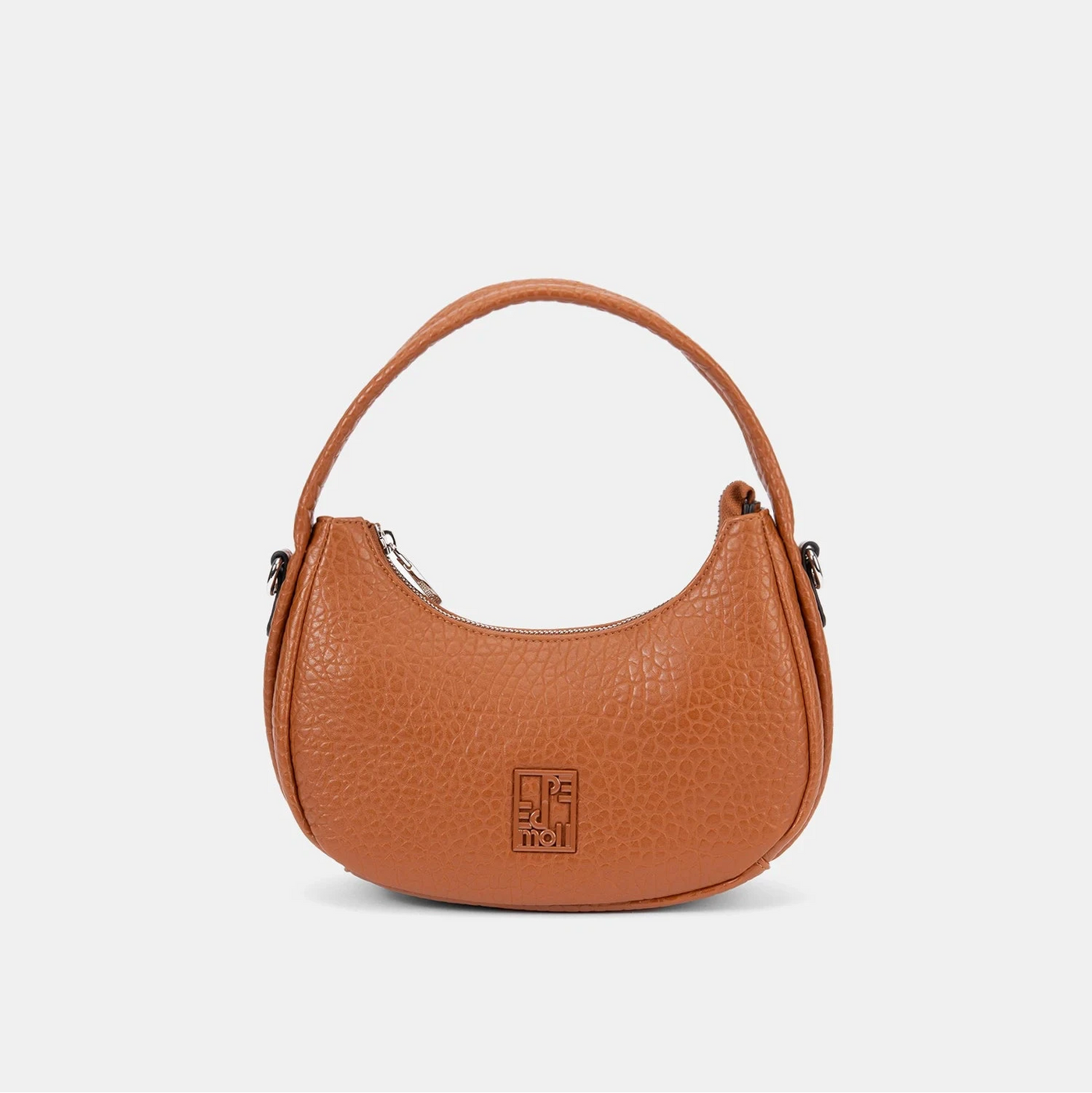 Bolso de Mano con Bandolera Pepe Moll Aitana Marrón