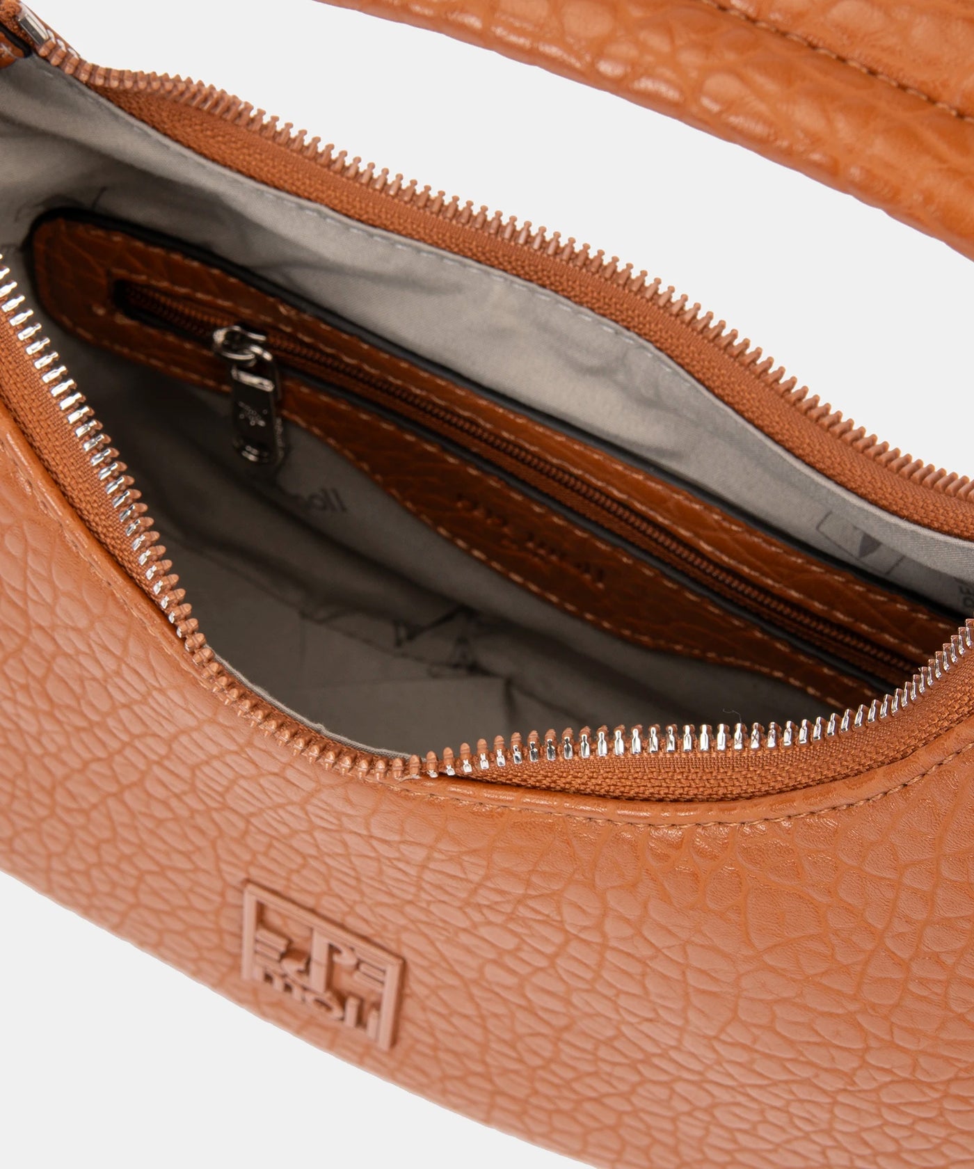 Bolso de Mano con Bandolera Pepe Moll Aitana Marrón