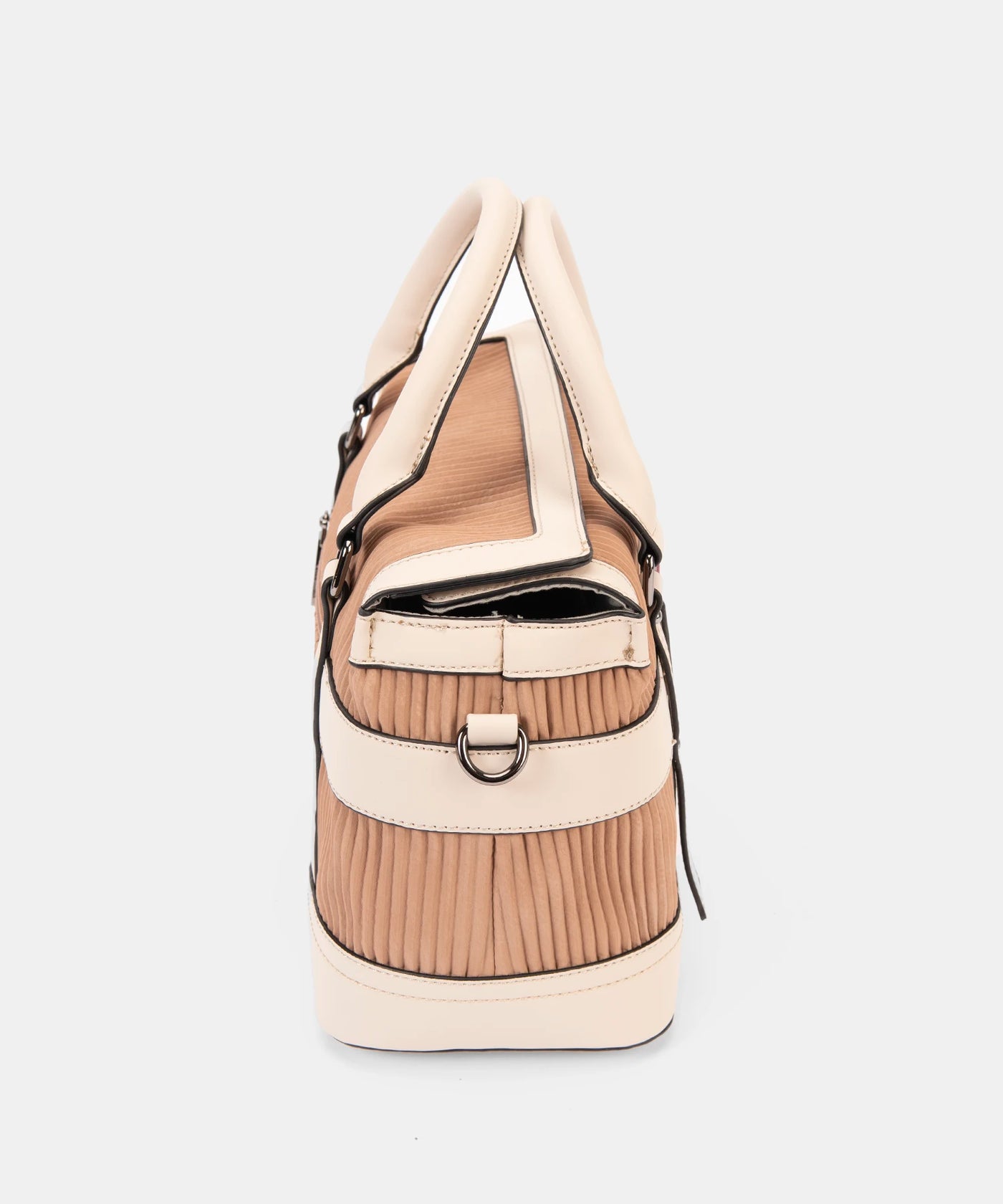 Bolso de Mano con Bandolera Pepe Moll Elena Beige