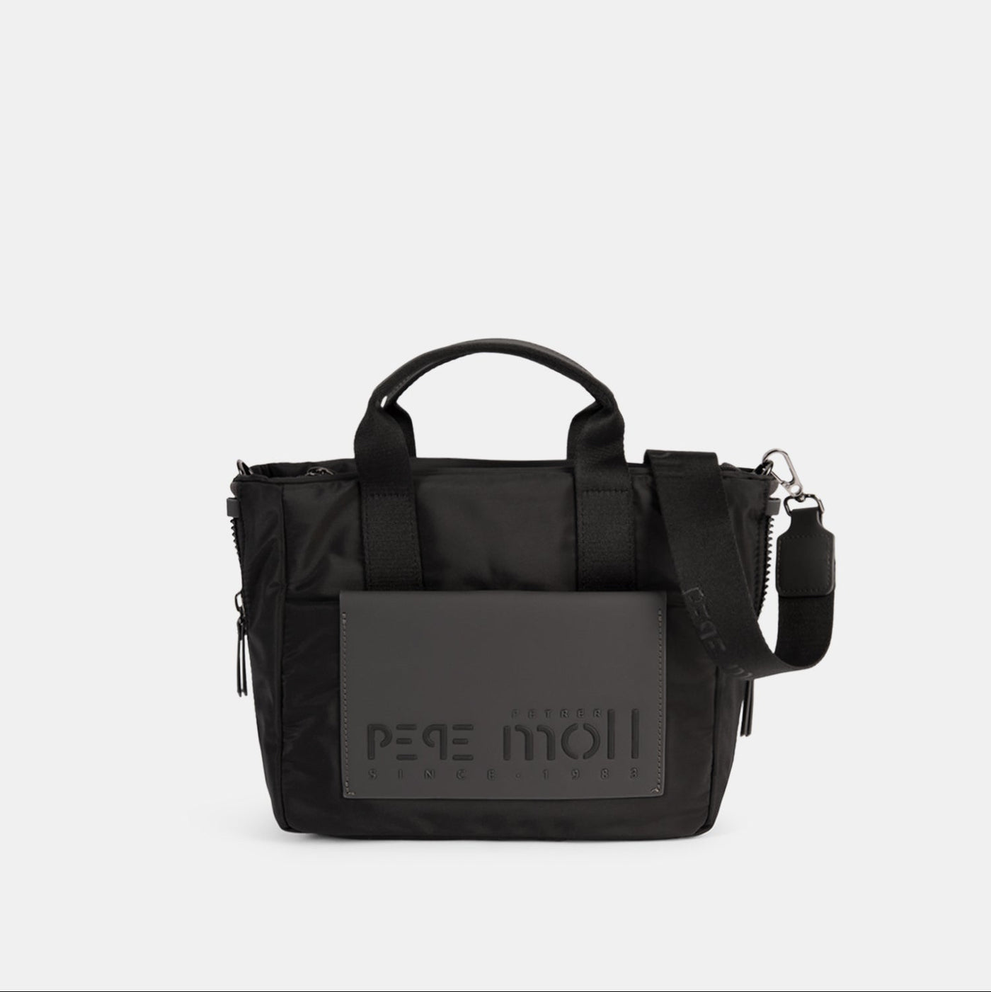 Bolso de mano con Bandolera Pepe Moll Arancha Negro