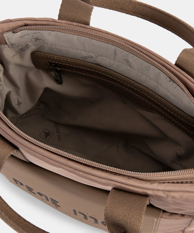 Bolso de mano con Bandolera Pepe Moll Arancha Taupe