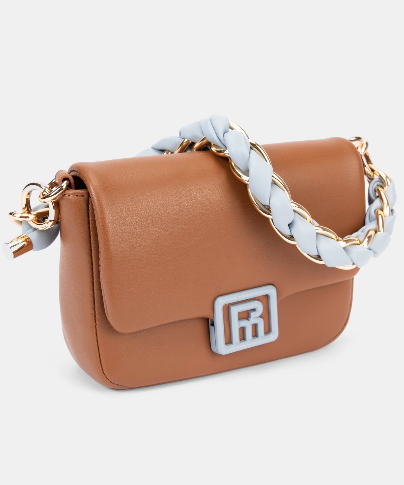 Bolso de Hombro con Bandolera Pepe Moll Clhara Marrón