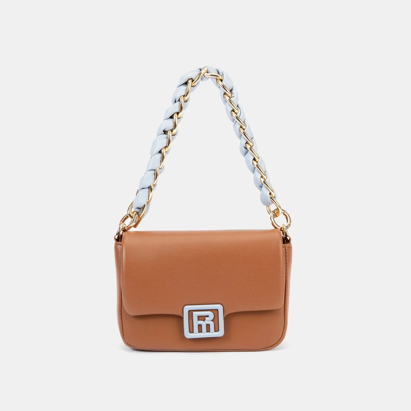 Bolso de Hombro con Bandolera Pepe Moll Clhara Marrón