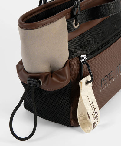 Bolso tote con Bandolera Pepe Moll Sarah Tri-Brown