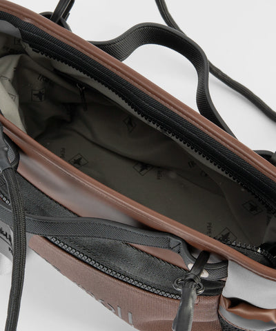 Bolso tote con Bandolera Pepe Moll Sarah Tri-Brown