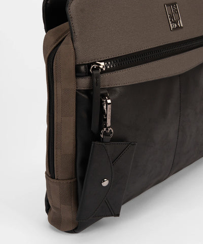 Bolso porta ordenador Pepe Moll Noelia Tri-Black