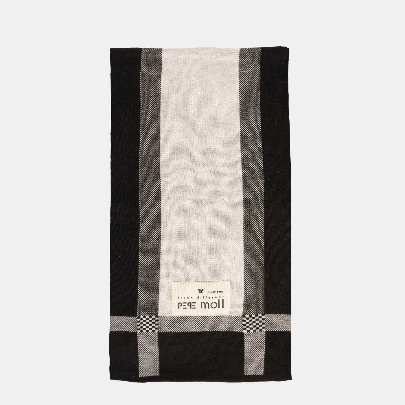 Bufanda Pepe Moll Negro y Gris