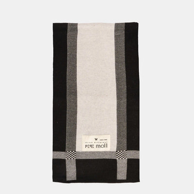 Bufanda Pepe Moll Negro y Gris