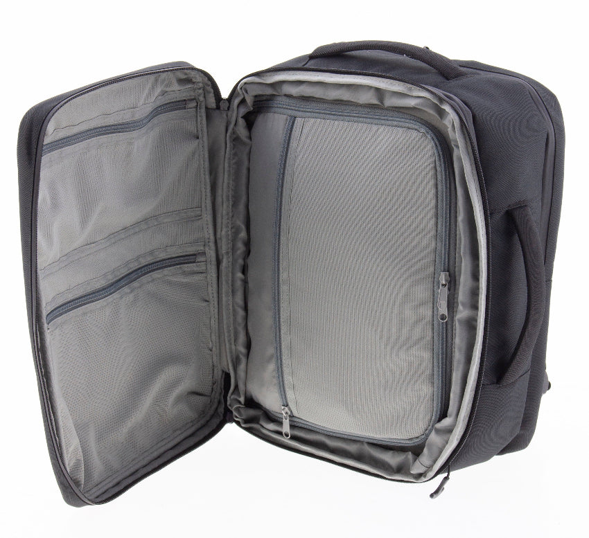 Mochila Extensible de viaje cabina Ryanair - Vueling - Vogart Defender (40 x 30 x 20/25 cm)