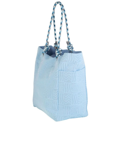 Bolso de Playa toalla Kbas color Celeste