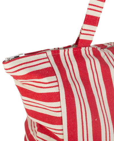 Bolso de Playa lona Kbas color Rojo
