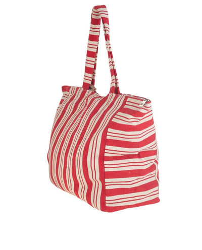 Bolso de Playa lona Kbas color Rojo