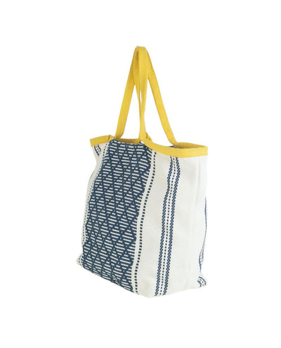 Bolso de Playa de algodón Kbas color Azul