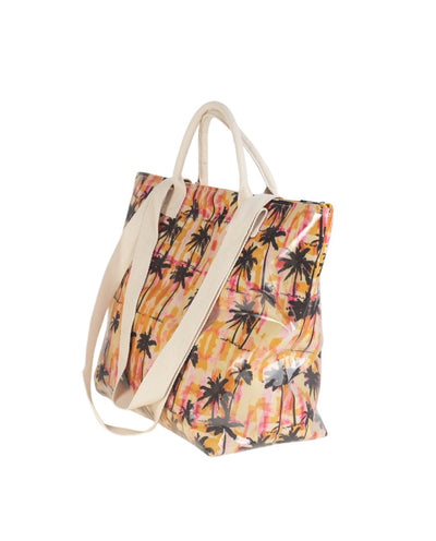 Bolso de Playa lona plastificada Kbas Palmeras
