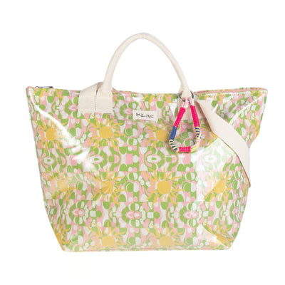 Bolso de Playa lona plastificada Kbas color Verde