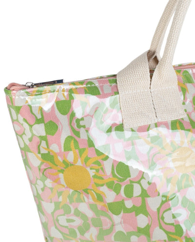Bolso de Playa lona plastificada Kbas color Verde