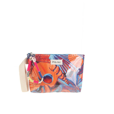 Neceser Playa lona plastificada Kbas Mar naranja