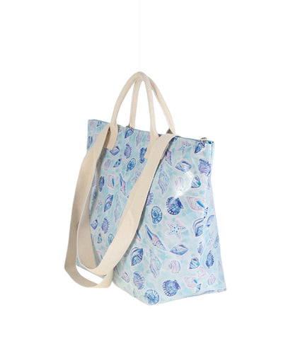 Bolso de Playa lona plastificada Kbas Mar azul