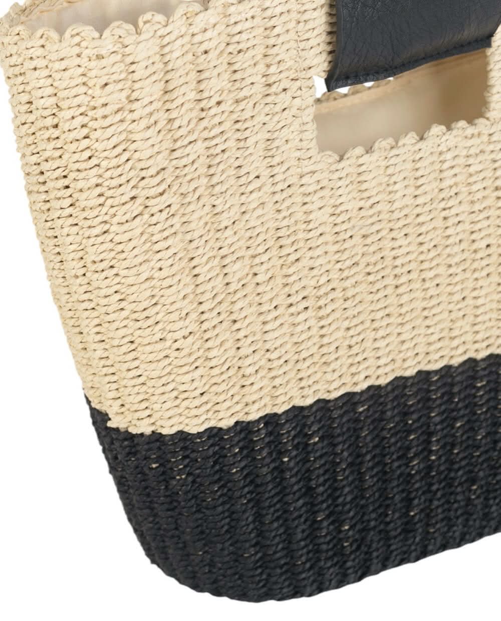 Bolso de Mano fibra natural Kbas Natural