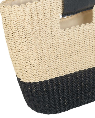 Bolso de Mano fibra natural Kbas Natural