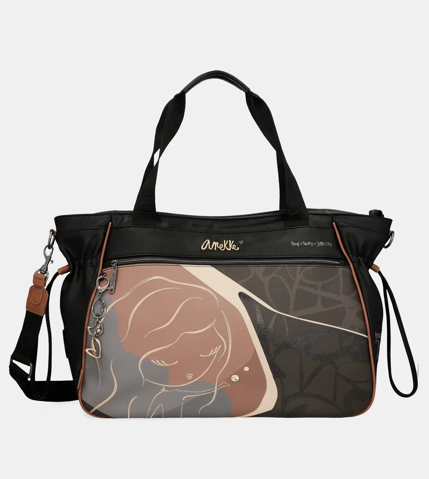 Bolso shopper XL Anekke Heartbeat