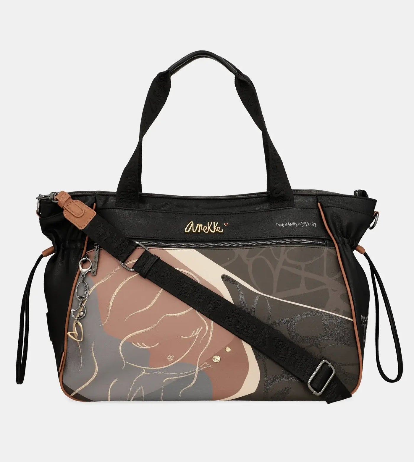 Bolso shopper XL Anekke Heartbeat