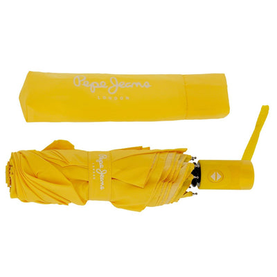 Paraguas plegable Doble Automático Pepe Jeans Luma Amarillo
