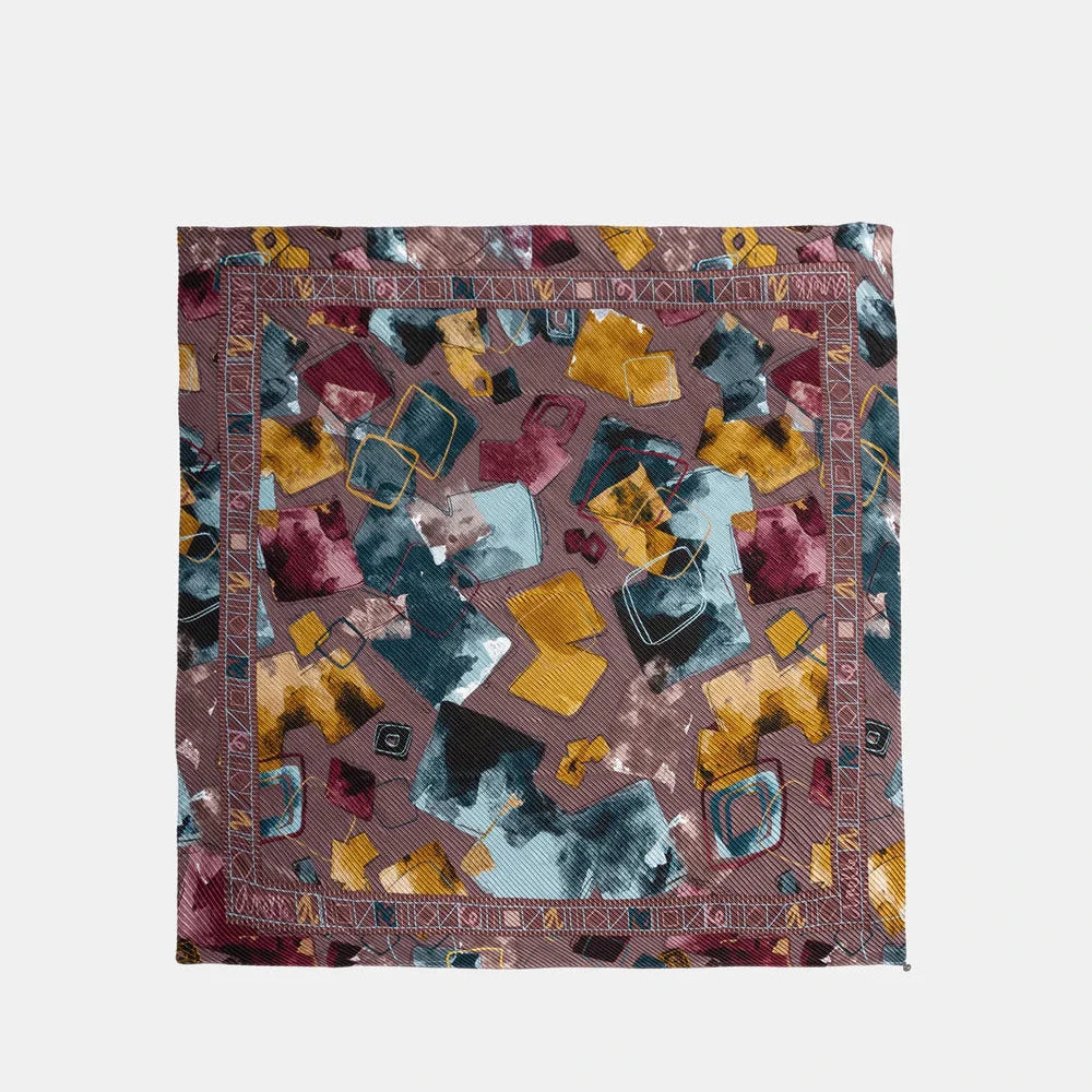 Pañuelo cuadrado plisado Anekke Evolution