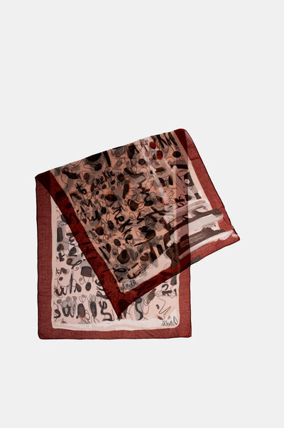 Pañuelo estampado Anekke Mademoiselle