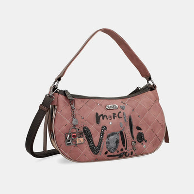Bolso de hombro ovalado Anekke Parisian