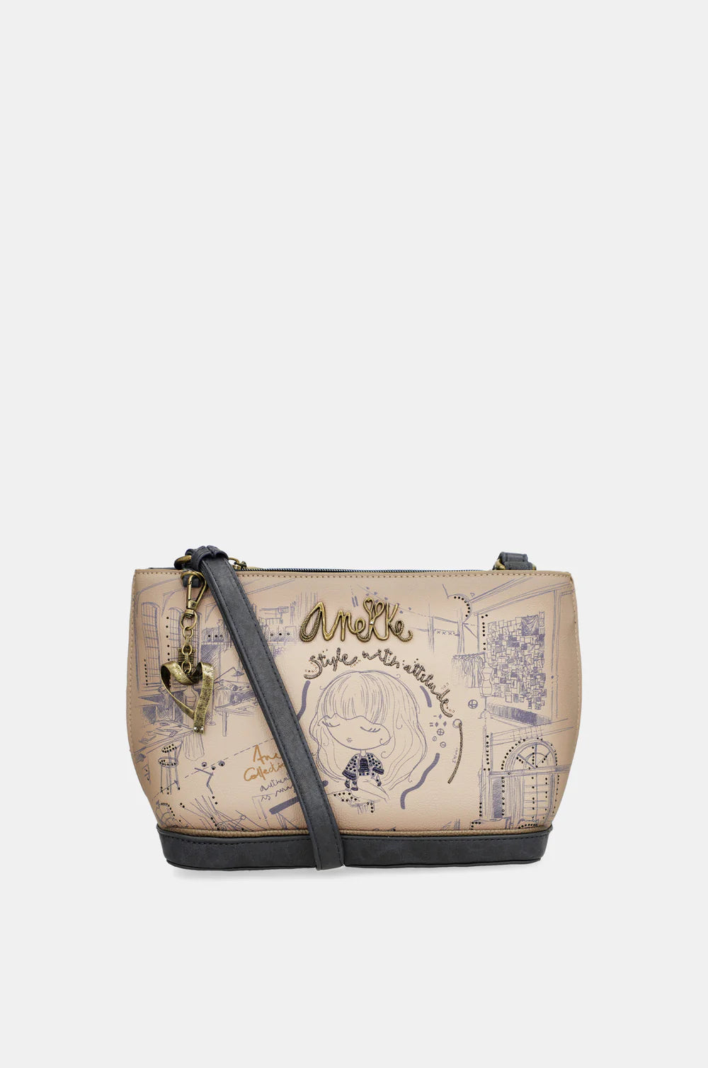 Bandolera mediana Anekke Studio