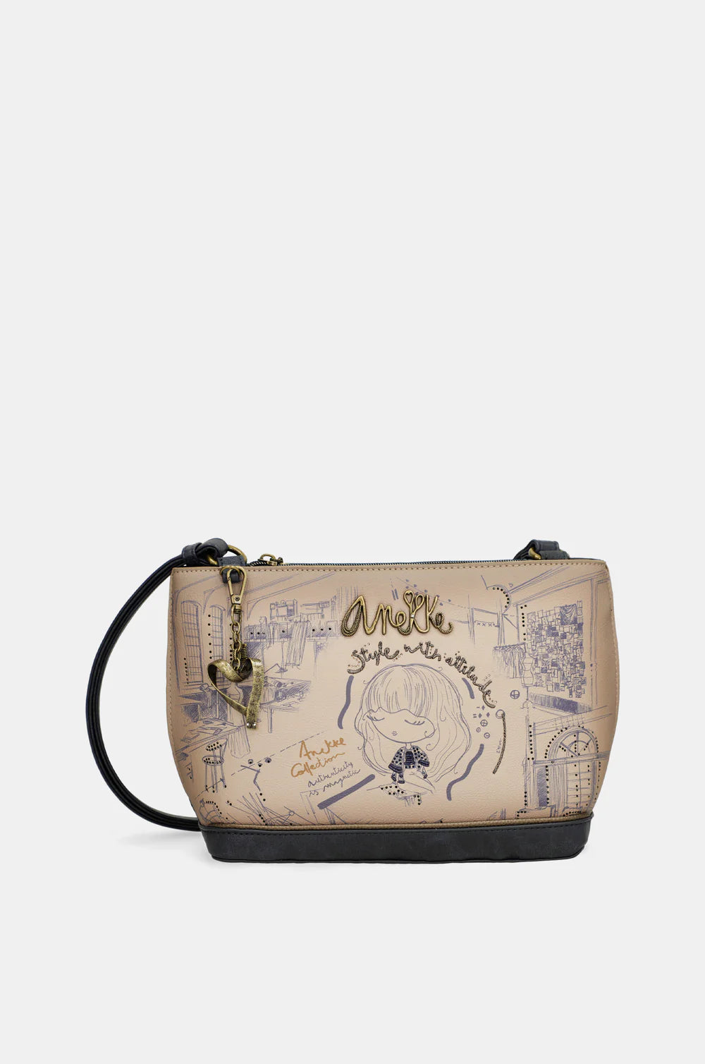 Bandolera mediana Anekke Studio