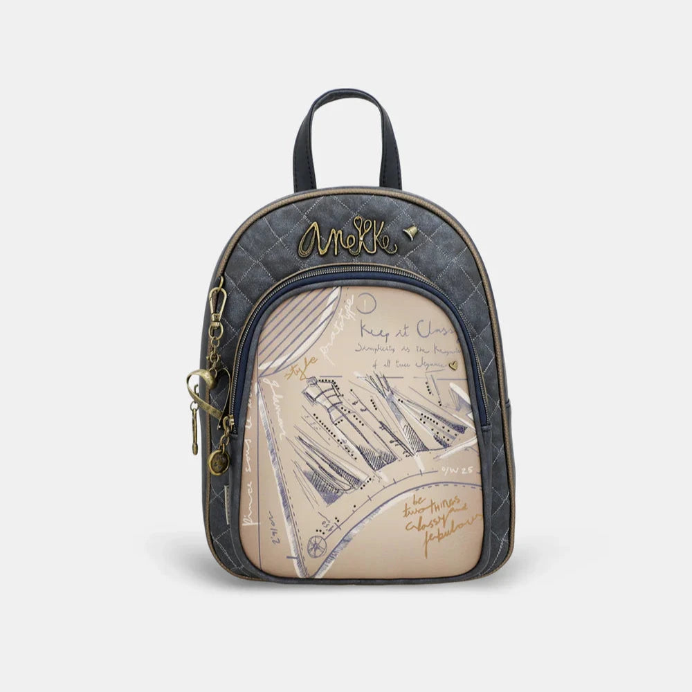 Mochila con bolsillo frontal Anekke Studio