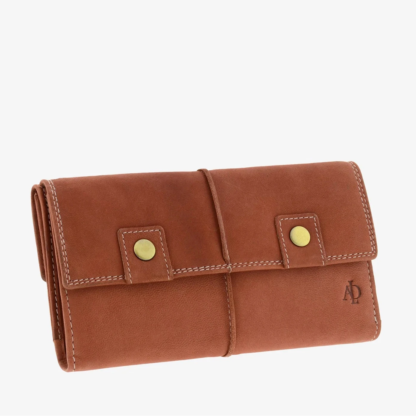 Billetero de Piel (18 X 10cm) monedero de clic Adapell Shima Picante