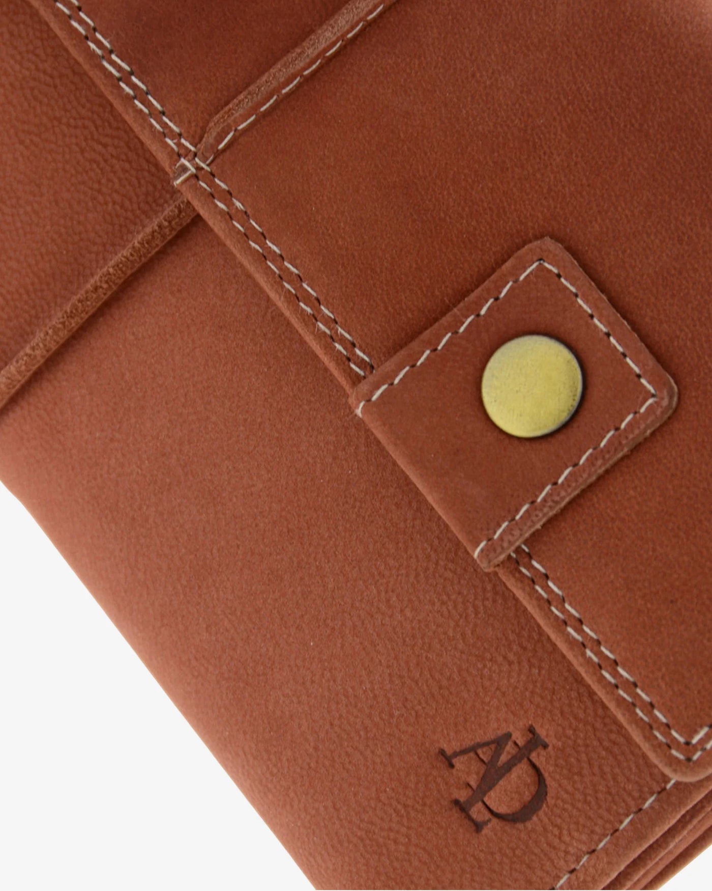 Billetero de Piel (18 X 10cm) monedero de clic Adapell Shima Picante