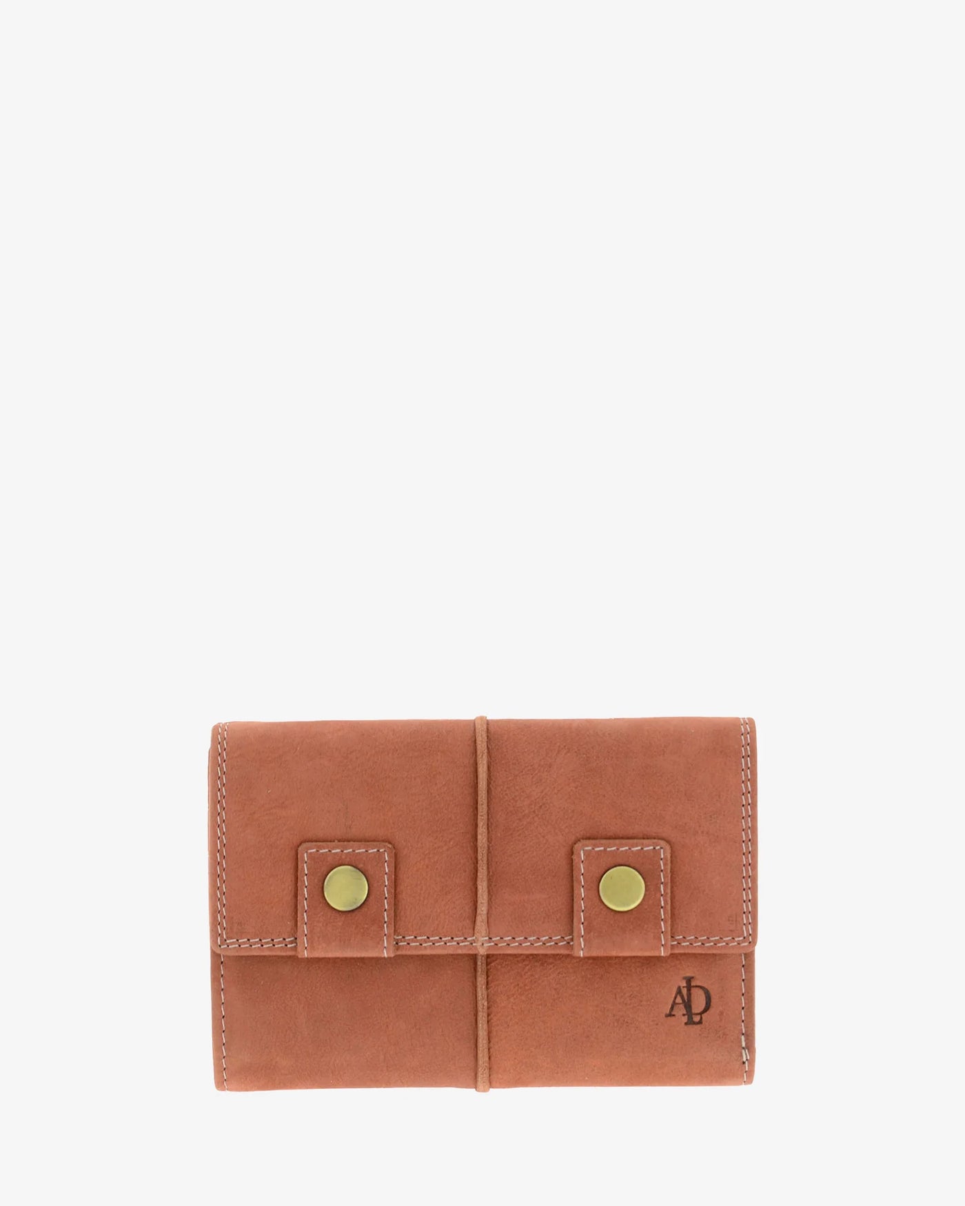 Billetero de Piel (14 X 9,5cm) monedero de clic Adapell Shima Picante