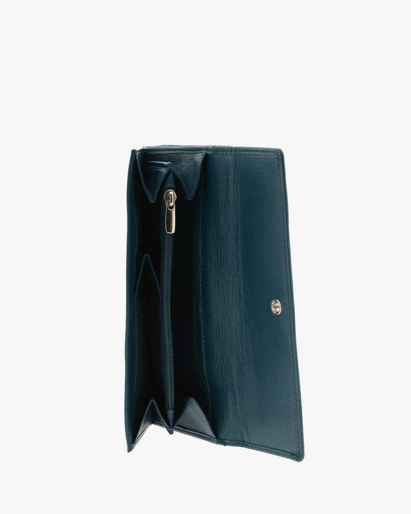 Billetero de Piel (18 X 10cm) monedero de cremallera Adapell Nayeli Storm