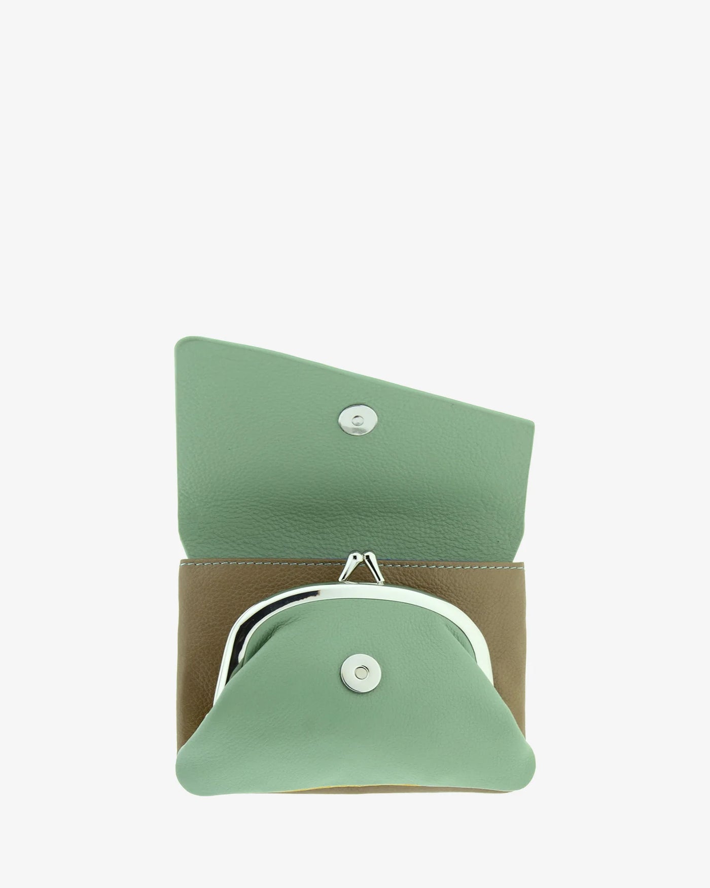 Monedero de Piel (9 X 13cm) Adapell Asimetric Aguamarina