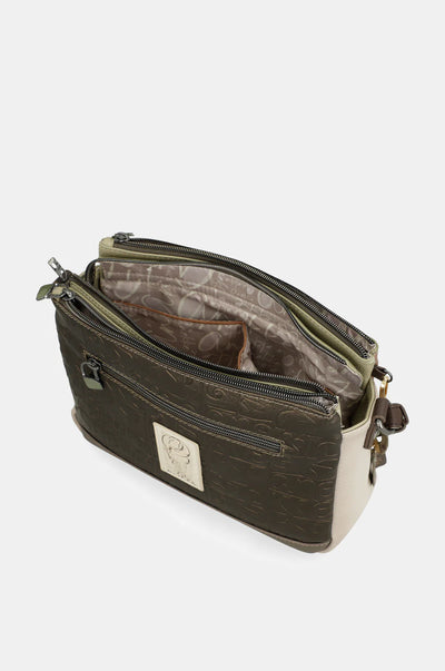 Bandolera estampada Anekke Amphora