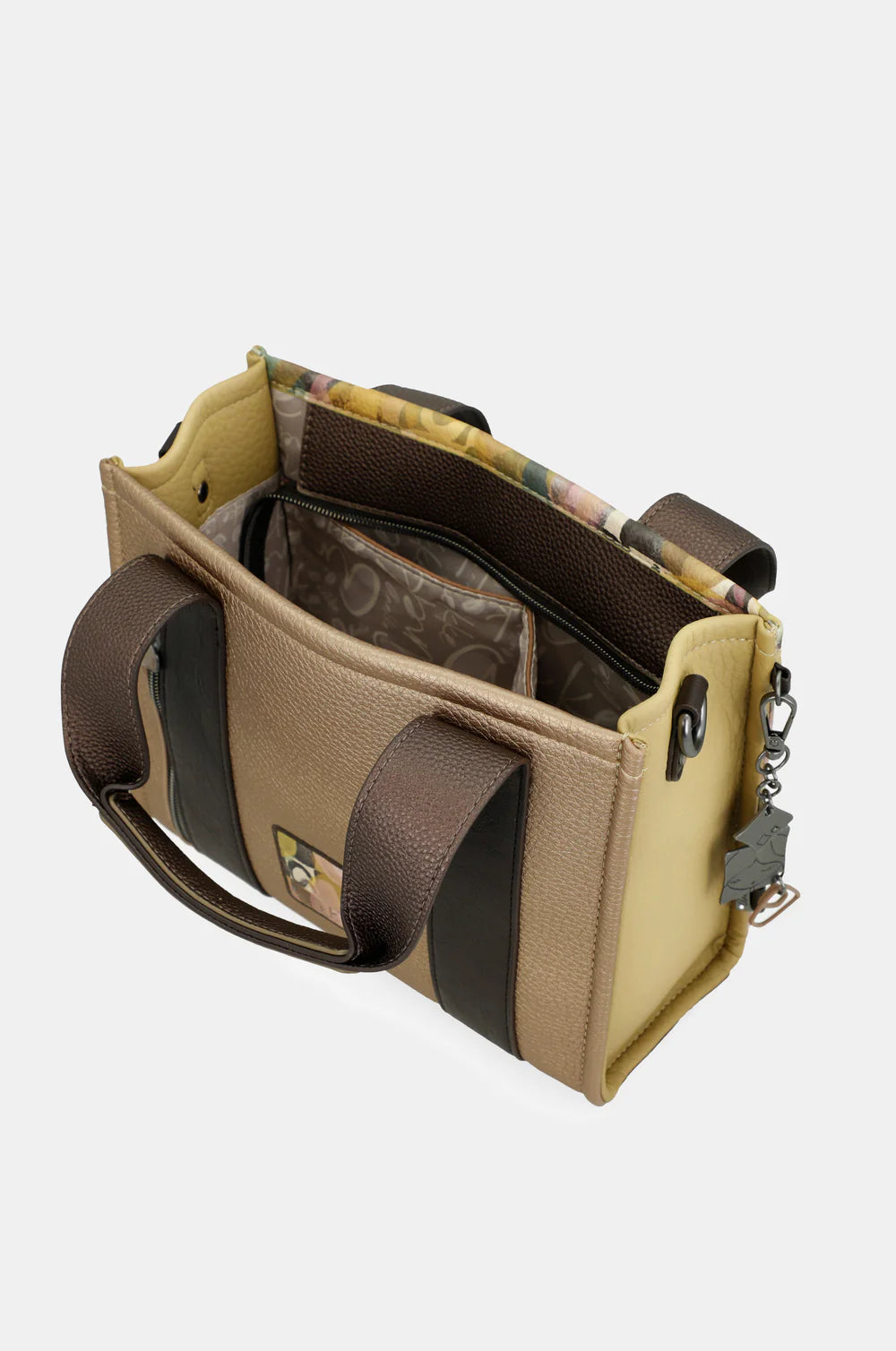 Bolso con dos asas y bandolera Anekke Bloom