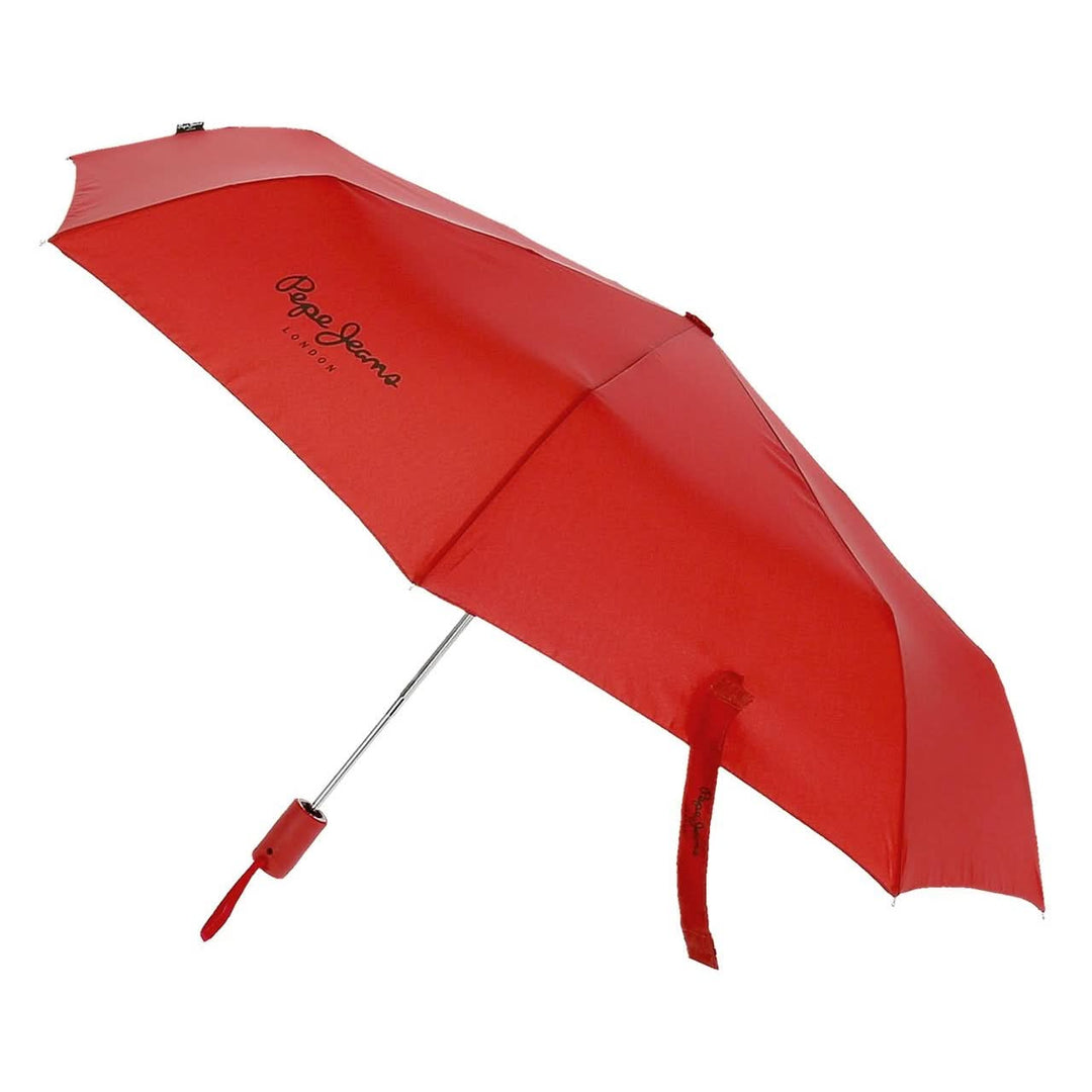 Paraguas Automático De Bolsillo RS-Mini - Rojo, 90 Cm Abierto, Ligero Y Compacto