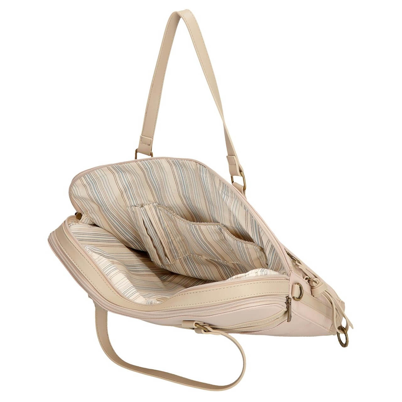 Bolso Maletin porta ordenador 15,6" Pepe Jeans Morgan Beige