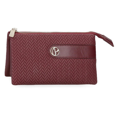 Monedero Pepe Jeans Sprig 3C Burdeos