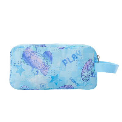 Estuche escolar eco-friendly tres compartimentos Totto Agapec - Polar