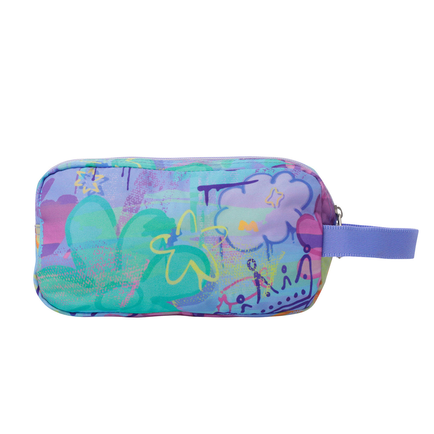 Estuche escolar eco-friendly tres compartimentos Totto Agapec - Grafily