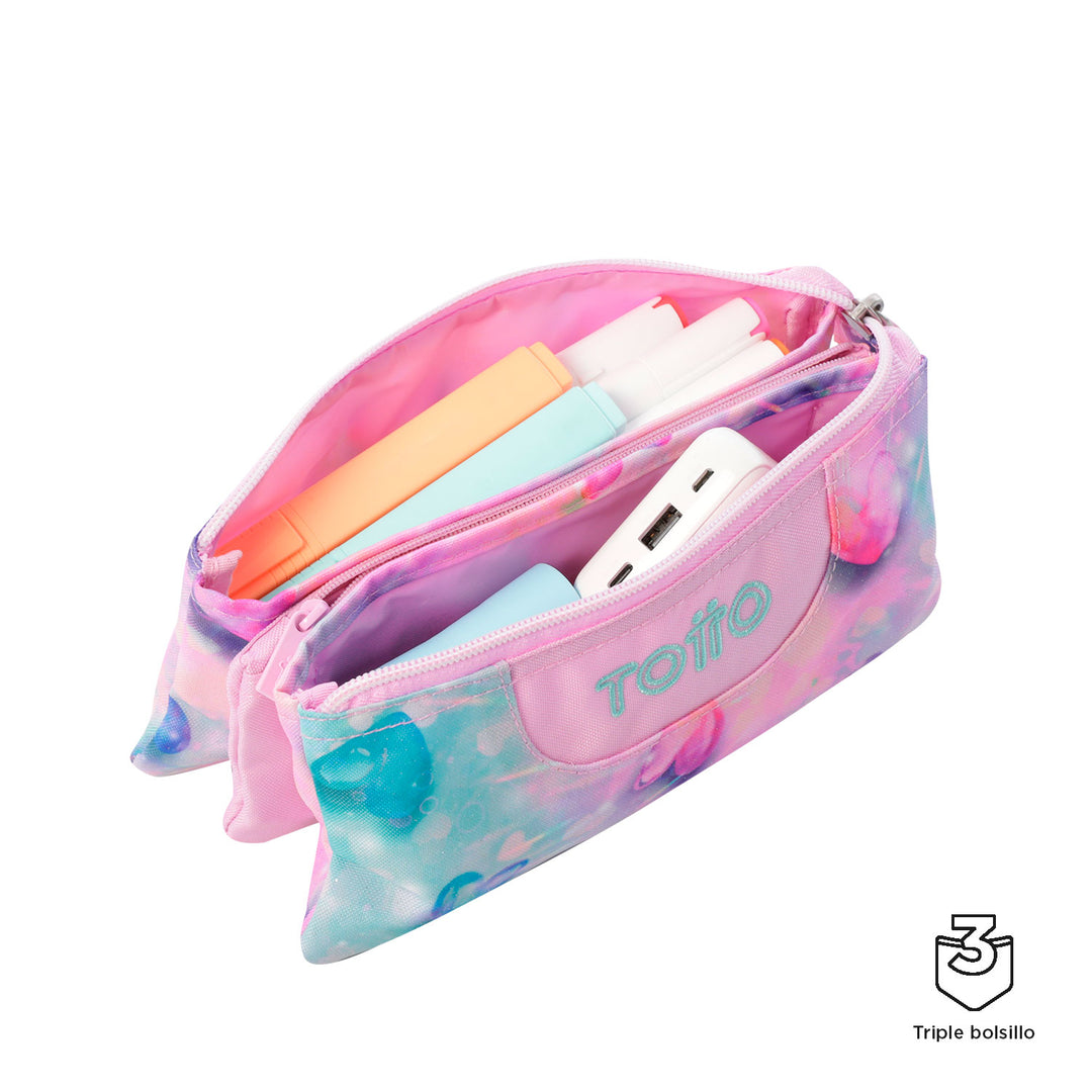 Estuche Totto Compartimentos Estuche Escolar Tres Compartimentos - Main Image